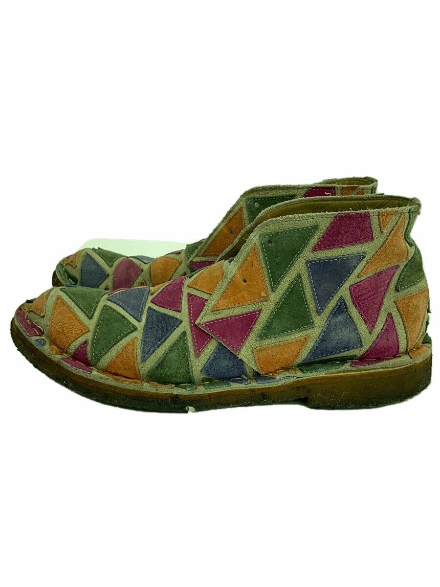 【中古】COMME des GARCONS HOMME PLUS◆チャッカブーツ/27cm/マルチカラー/スウェード【シューズ】