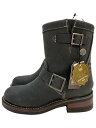 【中古】SIERA LEONE◆エンジニアブーツ/23cm/BLK/sd5101【シューズ】