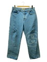 【中古】STUSSY◆Link Big OL/ストレートパンツ/32/デニム/IDG/116593【メンズウェア】(4)