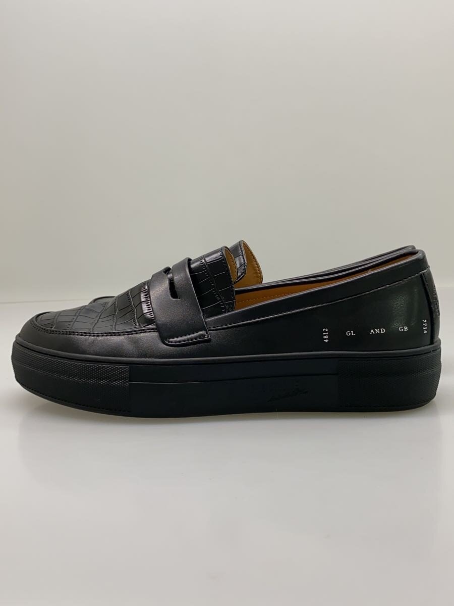 【中古】CRIMIE◆ローファー/28cm/BLK/フェイクレザー/【シューズ】