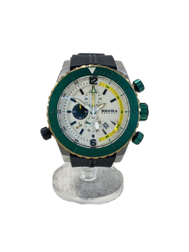【中古】BRERA OROLOGI◆ブレラオロロジ/ブレラオロロジ/クォーツ腕時計/アナログ/ラバー/BLK/BRDVC47【服飾雑貨他】 【中古】BRERA OROLOGI◆ブレラオロロジ/ブレラオロロジ/クォーツ腕時計/アナログ/ラバー/BLK/BRDVC47【服飾雑貨他】