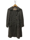 【中古】Jocomomola◆ホコモモラ/コート/40/ウール/BLK【レディースウェア】(4)