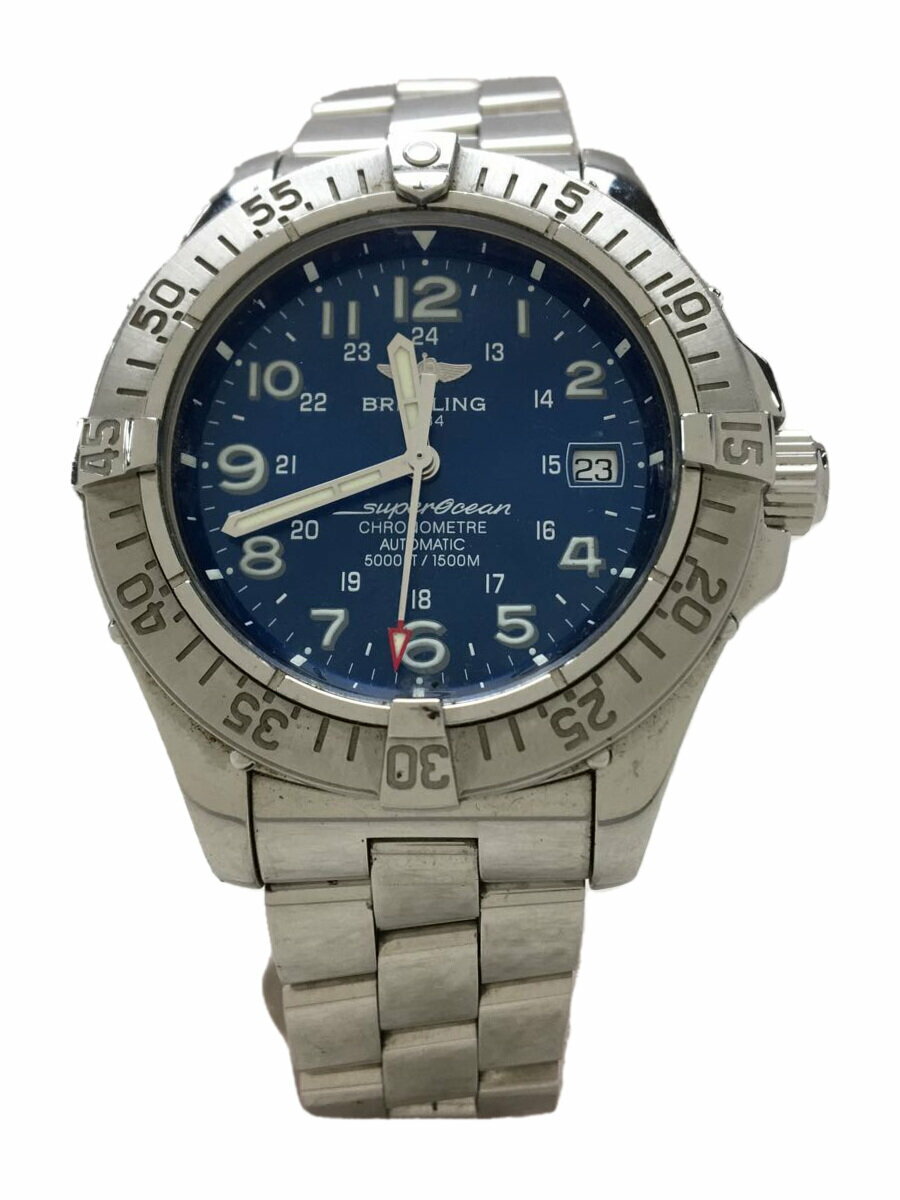 【中古】BREITLING◆自動巻腕時計/ア