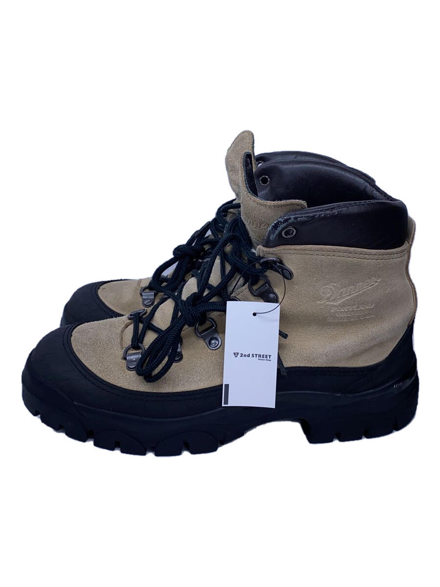 【中古】Danner◆コンバットハイカー/ブーツ/ベージュ/PVC【シューズ】