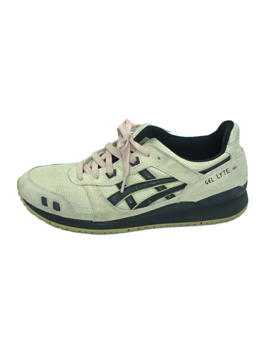 【中古】ASICS◆GEL-LYTE III OG/28cm/BEG/スウェード/1201A482【シューズ】