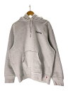 【中古】Supreme◆23SS/World Hooded Sweatshirt/パーカー/L/コットン/グレー【メンズウェア】