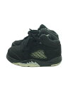 【中古】NIKE◆AIR JORDAN 5 RETRO/キッズ靴/11cm/スニーカー/ブラック/440890-003【キッズ】