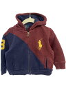 【中古】POLO RALPH LAUREN◆パーカー/18M/コットン/NVY/rn41381【キッズ】