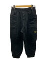 【中古】STONE ISLAND◆カーゴパンツ/30/--/BLK/無地/8015315F2/ブラックロゴパッチカーゴパンツ【メンズウェア】(4)