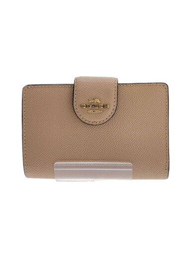【中古】COACH◆2つ折り財布/レザー/PNK/レディース/6390/ミディアムコーナージップウォレット【服飾雑貨他】 【中古】COACH◆2つ折り財布/レザー/PNK/レディース/6390/ミディアムコーナージップウォレット【服飾雑貨他】