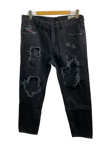 【中古】DIESEL◆ボトム/36/コットン/BLK/無地/084WR/ダメージジーンズ/4つボタン【メンズウェア】 【中古】DIESEL◆ボトム/36/コットン/BLK/無地/084WR/ダメージジーンズ/4つボタン【メンズウェア】