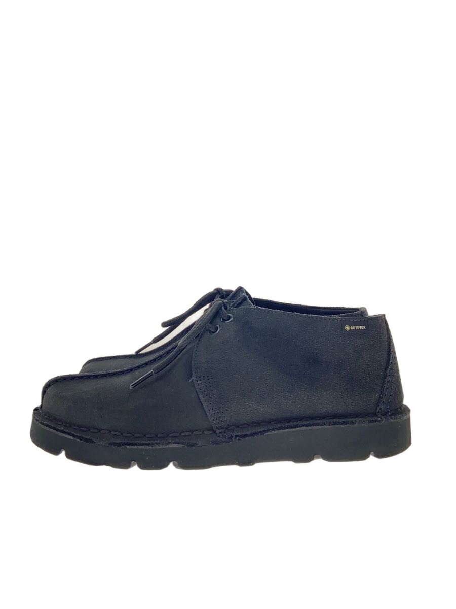【中古】Clarks◆Desert Trek GTX GORE-TEX/チャッカブーツ/UK7.5/BLK【シューズ】
