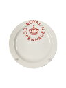 【中古】ROYAL COPENHAGEN◆プレート/ホワイト/シグネチャ【キッチン用品】