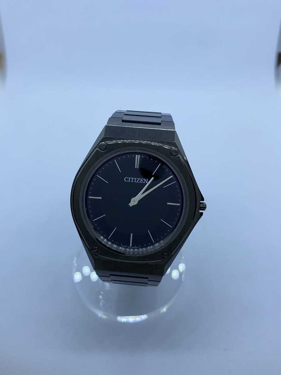 【中古】CITIZEN◆Eco-Drive One/クォーツ腕時計/箱コマ説明書/AR5064-57