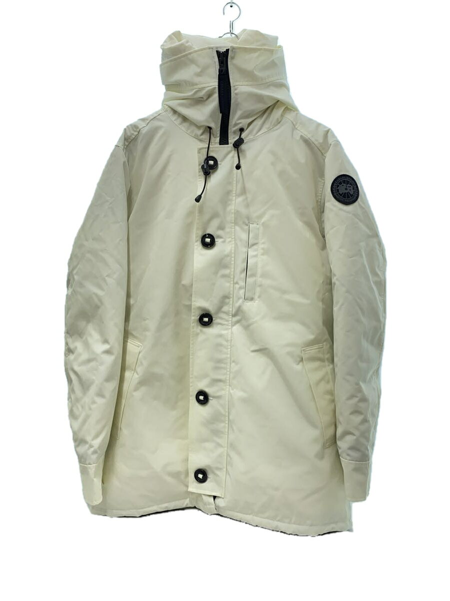 【中古】CANADA GOOSE◆BLACK LABEL CHATEAU PARKA WHITE/ダウン/2aw/XL/ポリエステル/3426MBT【メンズウェア】