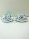 【中古】Noritake◆カップ&ソーサー/4点セット/WHT【キッチン用品】