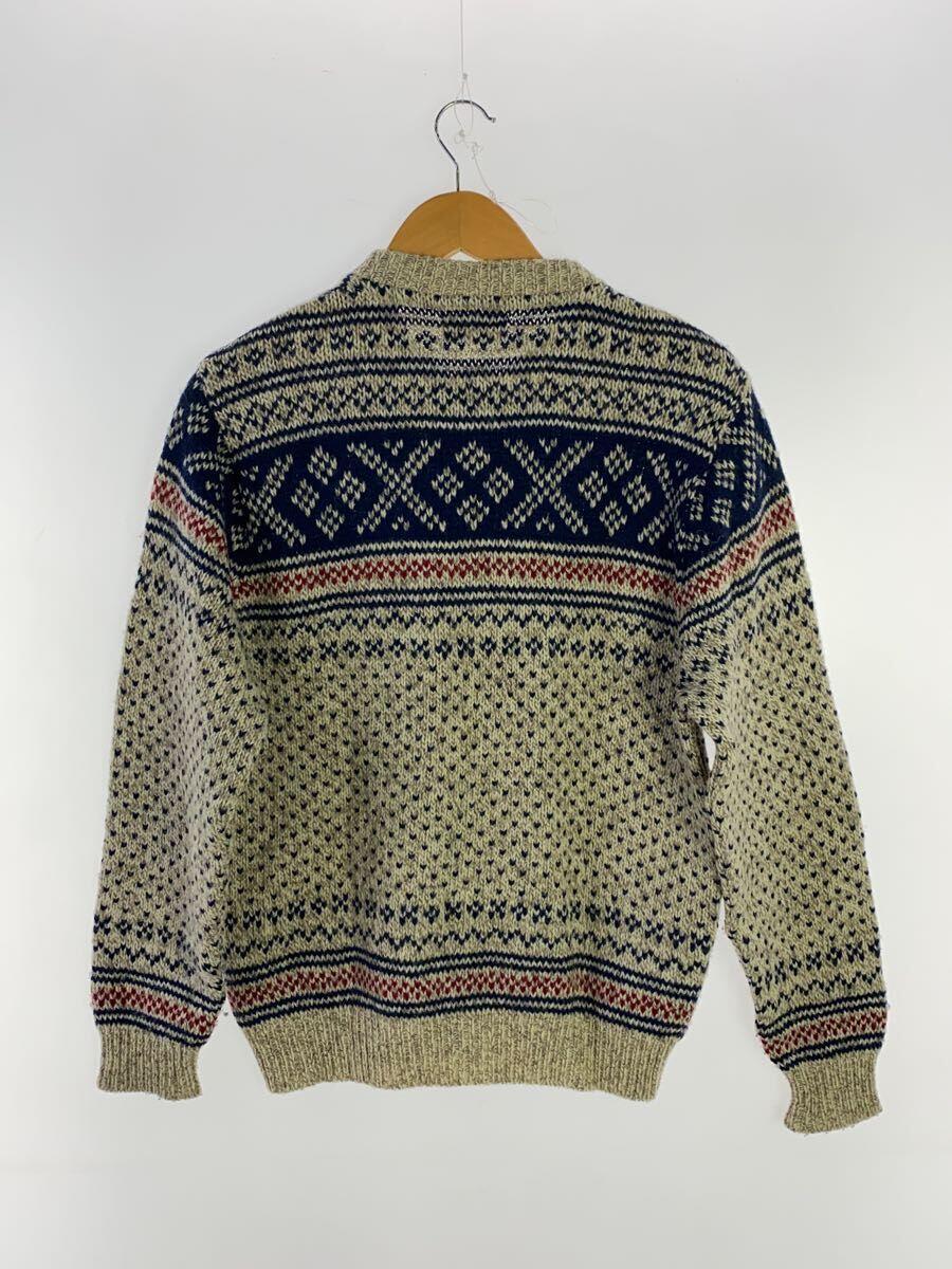 【中古】L.L.Bean◆カーディガン(厚手)/M/ウール/マルチカラー/総柄//【メンズウェア】 2