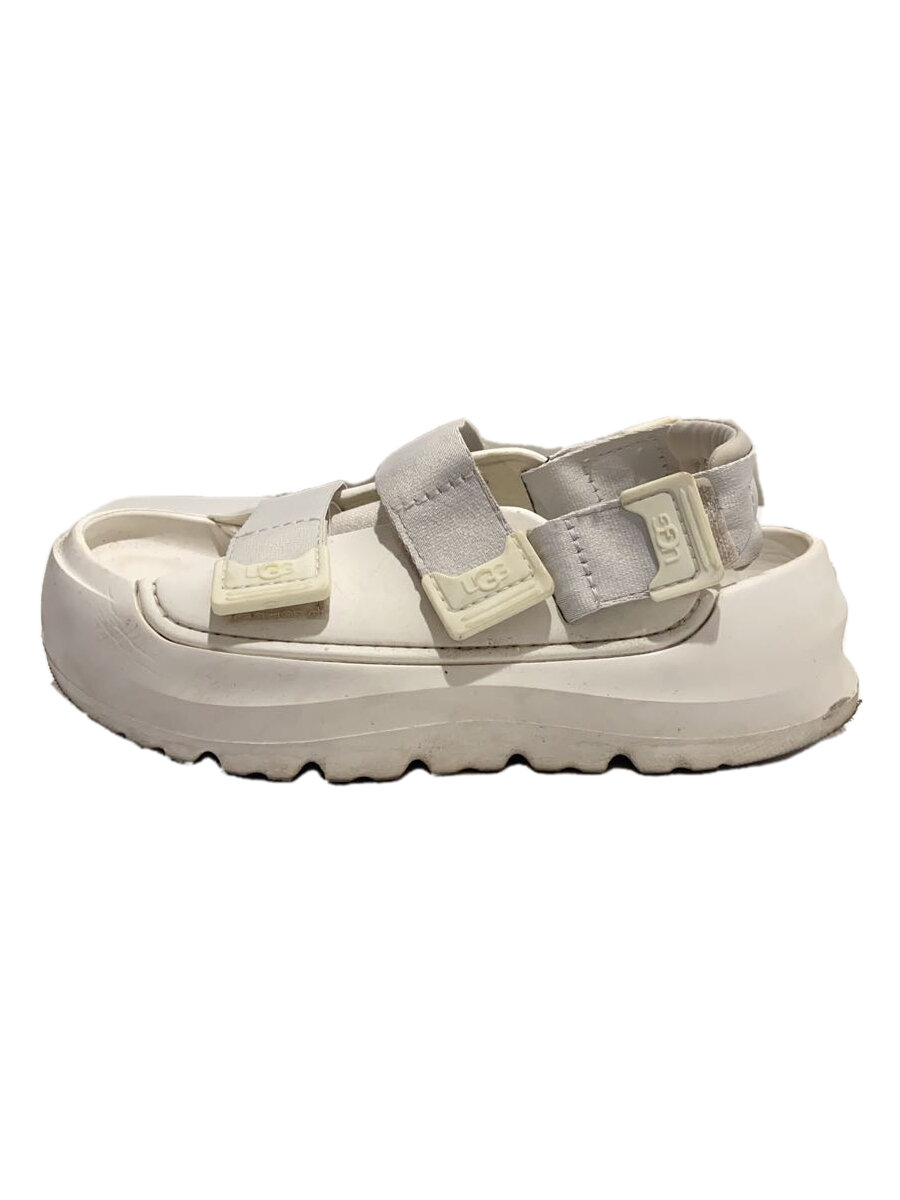 Rakuten - 【中古】UGG australia◆サンダル/22cm/WHT/1152686//【シューズ】