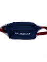 【中古】BALENCIAGA◆ウエストバッグ/--/NVY/552770.4370.X.1669【バッグ】