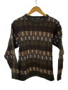 【中古】LALCHIMISTA/ニット・セーター(厚手)/--/ウール/マルチカラー/総柄【メンズウェア】(4)