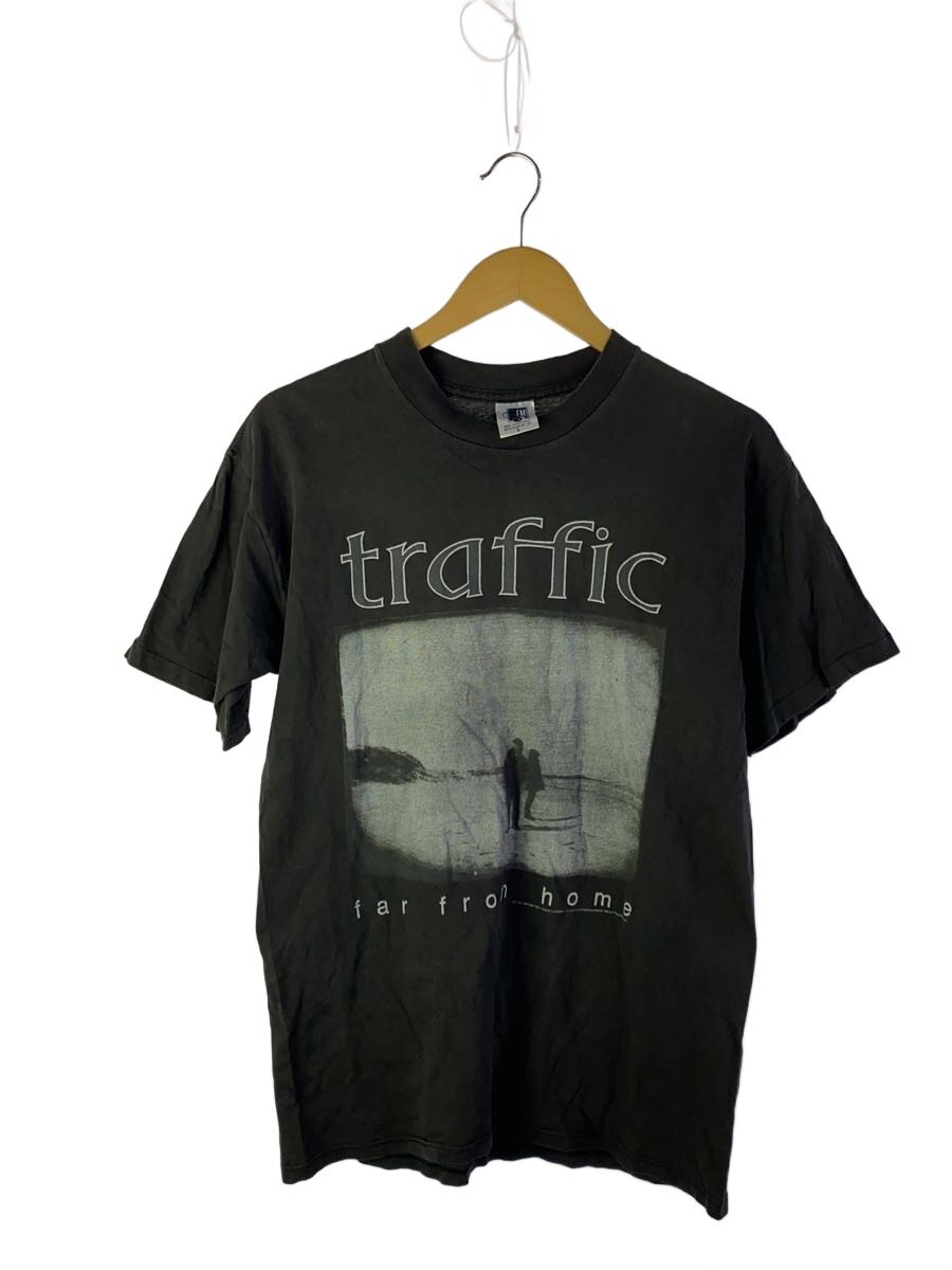 【中古】GEM(GREAT ENTERTAINMENT MERCHANDISE INC)◆90s/For From Home Tour of the world/Tシャツ/L/コットン/BLK【メンズウェア】