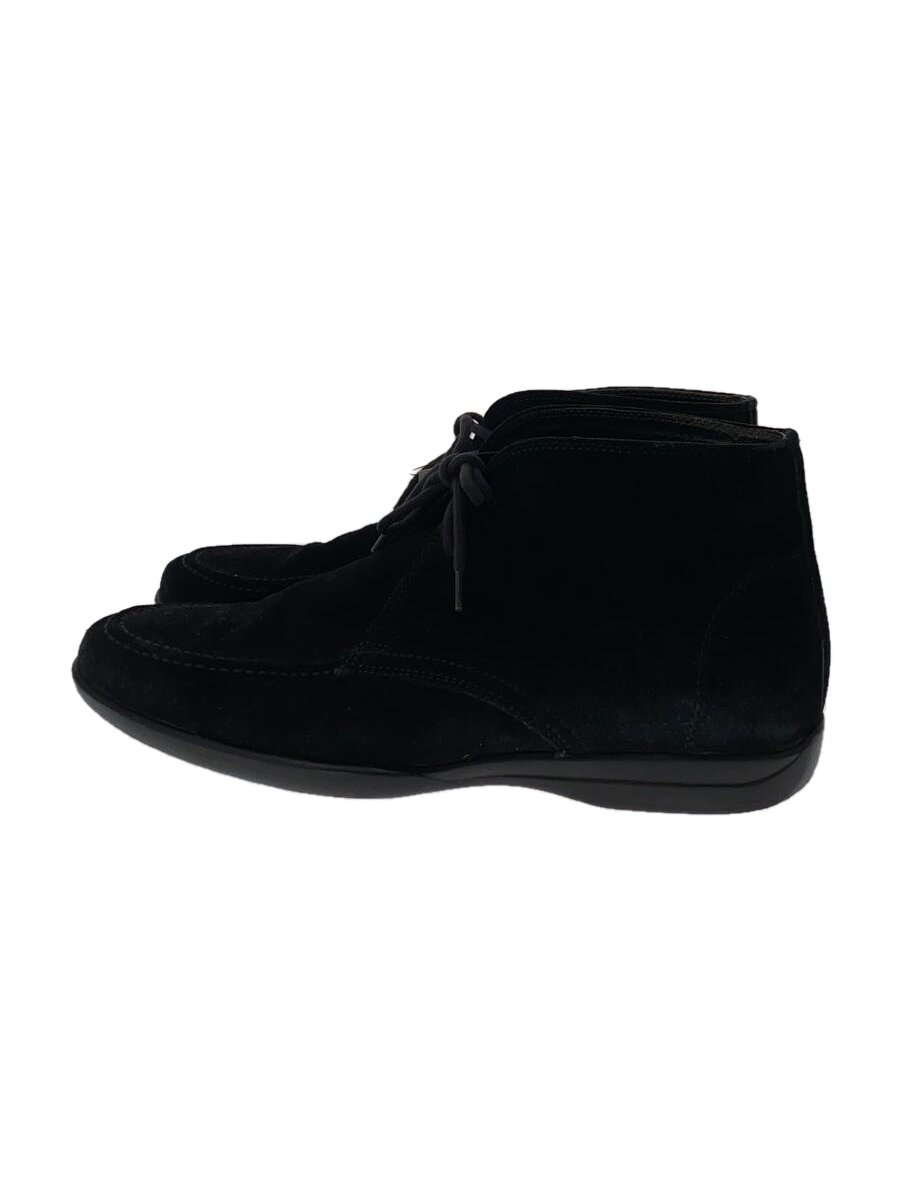 【中古】BRILLA per il gusto◆チャッカブーツ/41/BLK/スウェード/5136【シューズ】