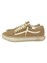 【中古】VANS◆ローカットスニーカー/28cm/BEG/スウェード/V36CF【シューズ】