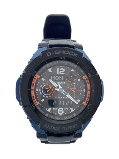 【中古】CASIO◆ソーラー腕時計・G-SHOCK/デジアナ/NVY/NVY【服飾雑貨他】 【中古】CASIO◆ソーラー腕時計・G-SHOCK/デジアナ/NVY/NVY【服飾雑貨他】