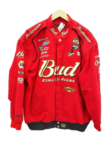 【中古】CHASE AUTHENTICS/レーシングジャケット/ジャケット/XL/コットン/RED【メンズウェア】 【中古】CHASE AUTHENTICS/レーシングジャケット/ジャケット/XL/コットン/RED【メンズウェア】