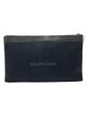 【中古】BALENCIAGA◆ブリーフケース/キャンバス/BLK/無地/373834.1000.x.538735/角擦れ有り【バッグ】