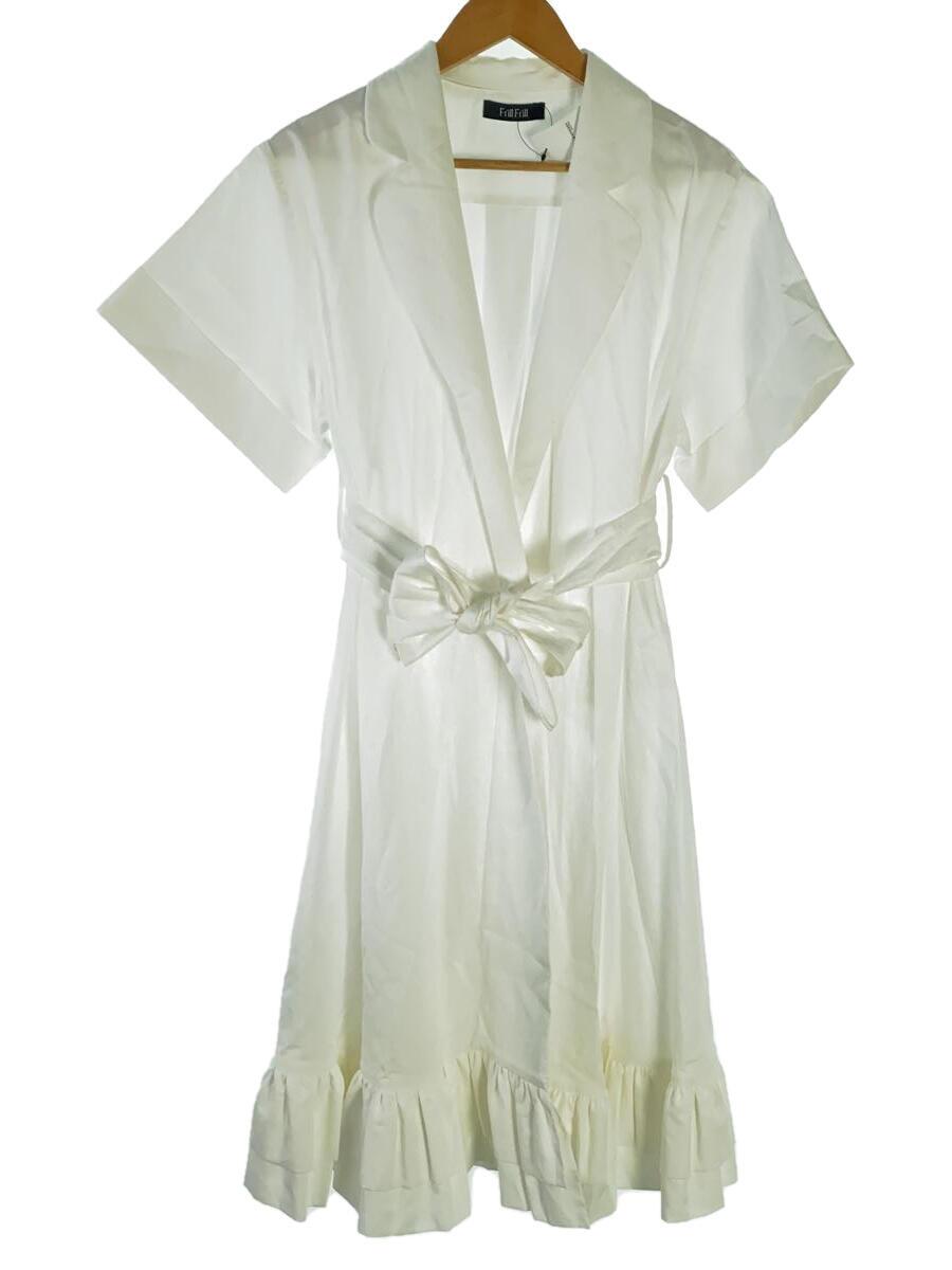 Pachman/Frill Frillワンピース/--/コットン/WHT