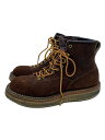 【中古】WHITE’S BOOTS◆レースアップブーツ/US6/BRW/スウェード/Smoke Jumper【シューズ】