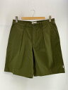 【中古】WTAPS◆ショートパンツ/3/ポリエステル/KHK/無地/231TQDT-PTM03/タグ付/カーキ/タックイン【メンズウェア】(4)