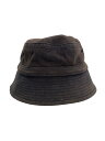 【中古】COOTIE◆バケットハット/--/コットン/BLK/メンズ【服飾雑貨他】