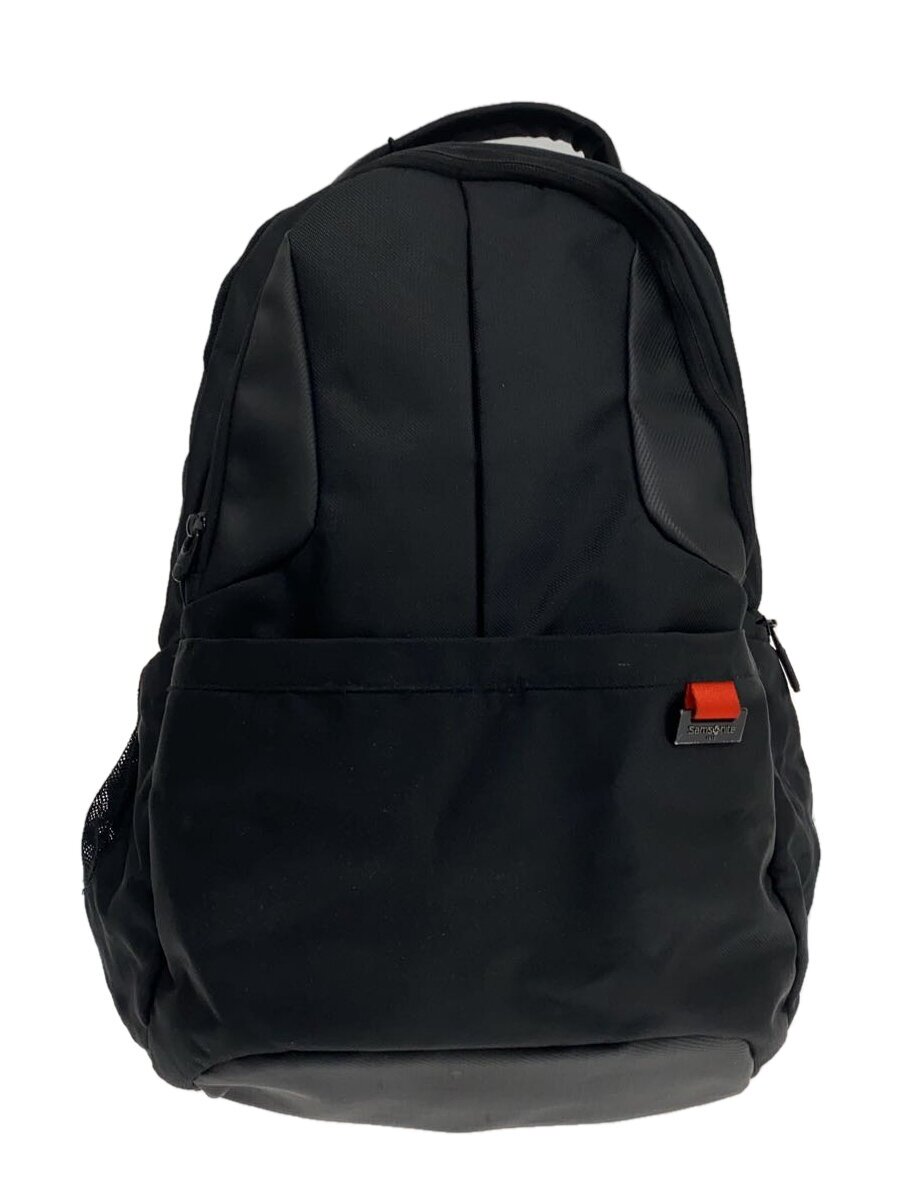 【中古】SAMSONITE◆リュック/--/BLK/無地【バッグ】
