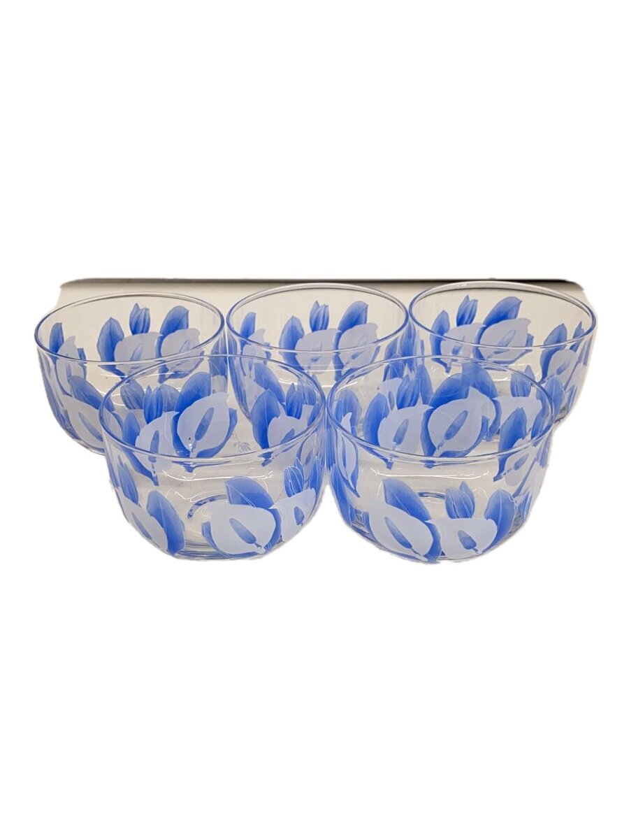 【中古】香蘭社◆湯呑/5点セット/BLU【キッチン用品】