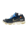 【中古】NIKE◆THE 10 AIR VAPORMAX FK OFF-WHITE VIRGIL ABLOH/ブラック/27cm/BLK【シューズ】