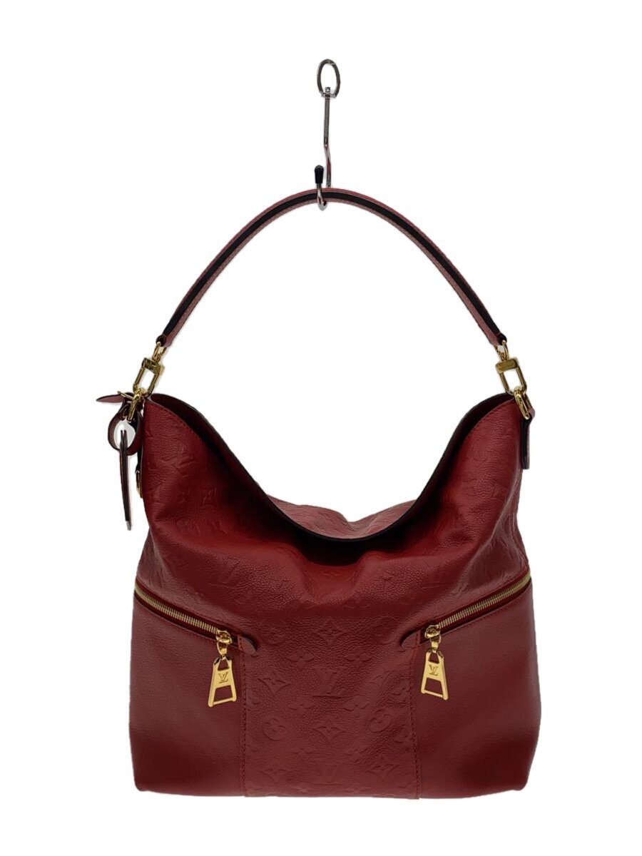 LOUIS VUITTON - 【中古】LOUIS VUITTON◆ショルダーバッグ/レザー/レッド/メリー_モノグラム・アンプラント/ルイヴィトン【バッグ】
