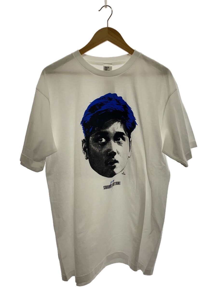 Rakuten - 【中古】SPACE AGE APPAREL/シャツ/XL/コットン/ホワイト/プリント/大谷翔平モデル【メンズウェア】