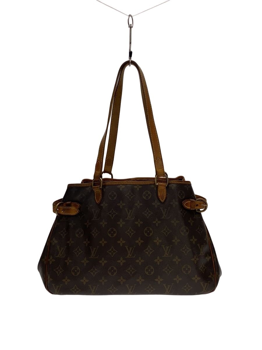 【ブランド】LOUIS VUITTON 【ブランドカナ】ルイヴィトン 【型番】M51153 【程度】C 【サイズ】 【メインカラー】ブラウン 【素材・生地】PVC（ビニール） 【キーワード】　　 2025/12/16 セカンドストリート吹田岸部店【3611】【中古】LOUIS VUITTON◆バティニョール・ヴェルティカル_モノグラム・キャンバス/PVC/BRW【バッグ】 ブランド LOUIS VUITTON 型番 M51153 カラー ブラウン 柄 素材・生地 PVC（ビニール）>色・素材について サイズ >サイズ表示について 実寸（cm） 【バッグ】 マチ：12.5 / 高さ：25 / 幅：26-37 / 持ち手：57 【その他】 その他サイズ：/ 商品は　セカンドストリート吹田岸部店の店頭にて販売しております。商品に関するお問合わせは、お電話(TEL:06-6192-9731)にて、問合わせ番号：2336117035504をお伝えください。 配送方法やお支払い方法に関するお問い合わせは、サポートセンターまでご連絡をお願いします。 ※お電話の対応は営業時間内のみとなります。お問い合わせフォームでお問い合わせの際はご注文番号をご記入下さい この商品に関する出品店舗からのコメント 1汚れあり