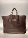 【中古】DOLCE&GABBANA◆トートバッグ/牛革/BRW【バッグ】