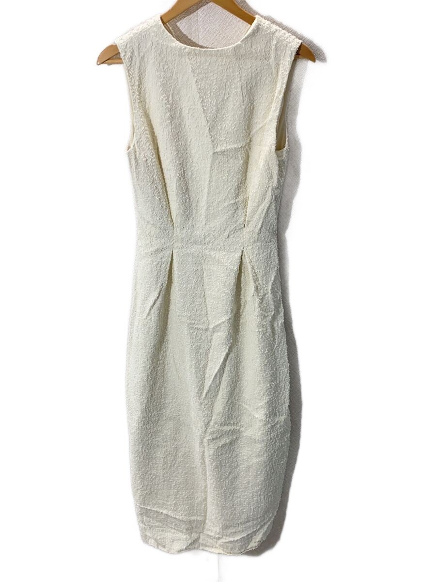 AMERI◆25SS/ORIGINAL PUNCHING CHINO DRESS/ノースリーブワンピース/M/IVO///