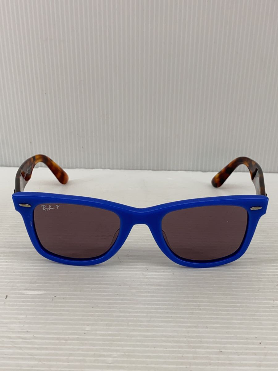 【中古】Ray-Ban◆polarized/ケース有/サングラス/--/BLU/BRD/メンズ/RB2140-F【服飾雑貨他】