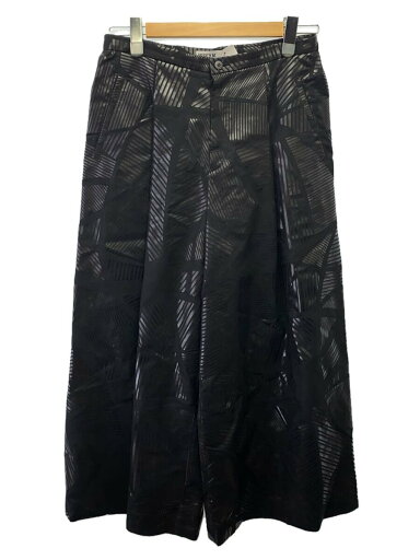 【中古】ISSEY MIYAKE◆ワイドパンツ/3/ポリエステル/BLK/IM44FF523//【レディースウェア】 【中古】ISSEY MIYAKE◆ワイドパンツ/3/ポリエステル/BLK/IM44FF523//【レディースウェア】