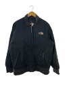 【中古】THE NORTH FACE◆MA-1/ジャケット/M/ナイロン/BLK/無地【メンズウェア】