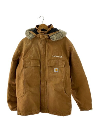 【中古】Carhartt◆DUCK TRADITIONALCOAT/フード付き/L/コットン/BRW/C003//【メンズウェア】 【中古】Carhartt◆DUCK TRADITIONALCOAT/フード付き/L/コットン/BRW/C003//【メンズウェア】