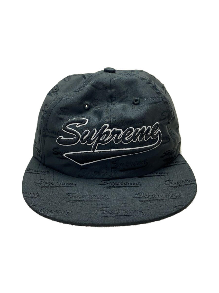 【中古】Supreme◆キャップ/FREE/コットン/BLK/総柄/メンズ【服飾雑貨他】