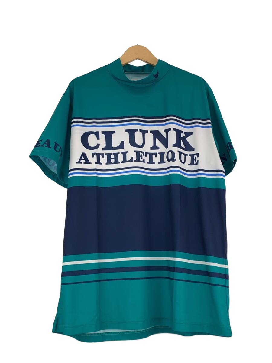 【中古】CRANK◆CLUNK/クランク/ハイネックシャツ/ゴルフウェア/タグ付き/XXL/GRN/CL5PTG56【スポーツ】