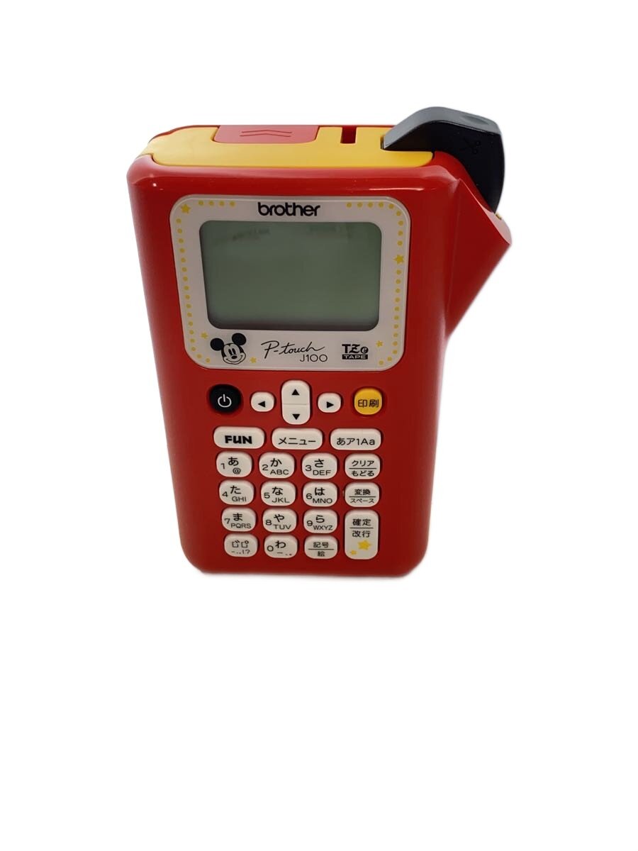 【中古】brother◆ラベルライター PT-J100MCR【家電・ビジュアル・オーディオ】