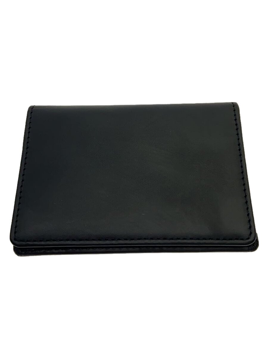 【中古】346 by Brooks Brothers◆カードケース/レザー/BLK/メンズ【服飾雑貨他】